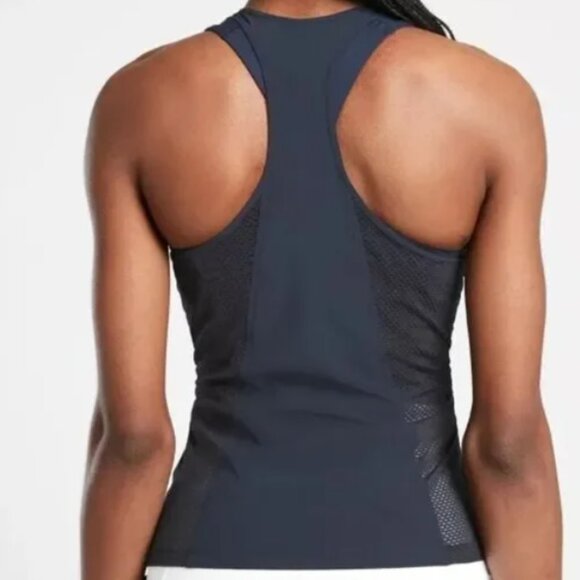 NWT ATHLETA Yosemite Tank Navy Blue Size Medium - Picture 3 of 11
